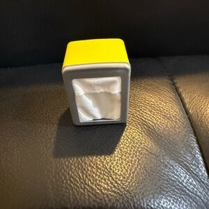 Our Generation Doll Yellow Dot Napkin Dispenser Kitchen Dollhouse